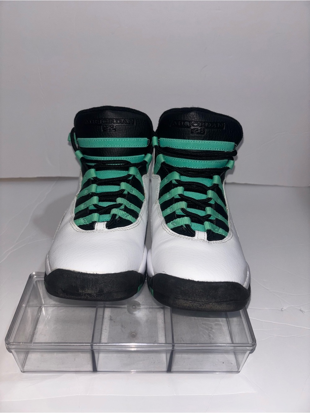 Air Jordan 10 Retro 30th GG Verde White
Green Black 5.5Y 705180-118 - Picture 1 of 11